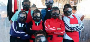 o que é paintball?